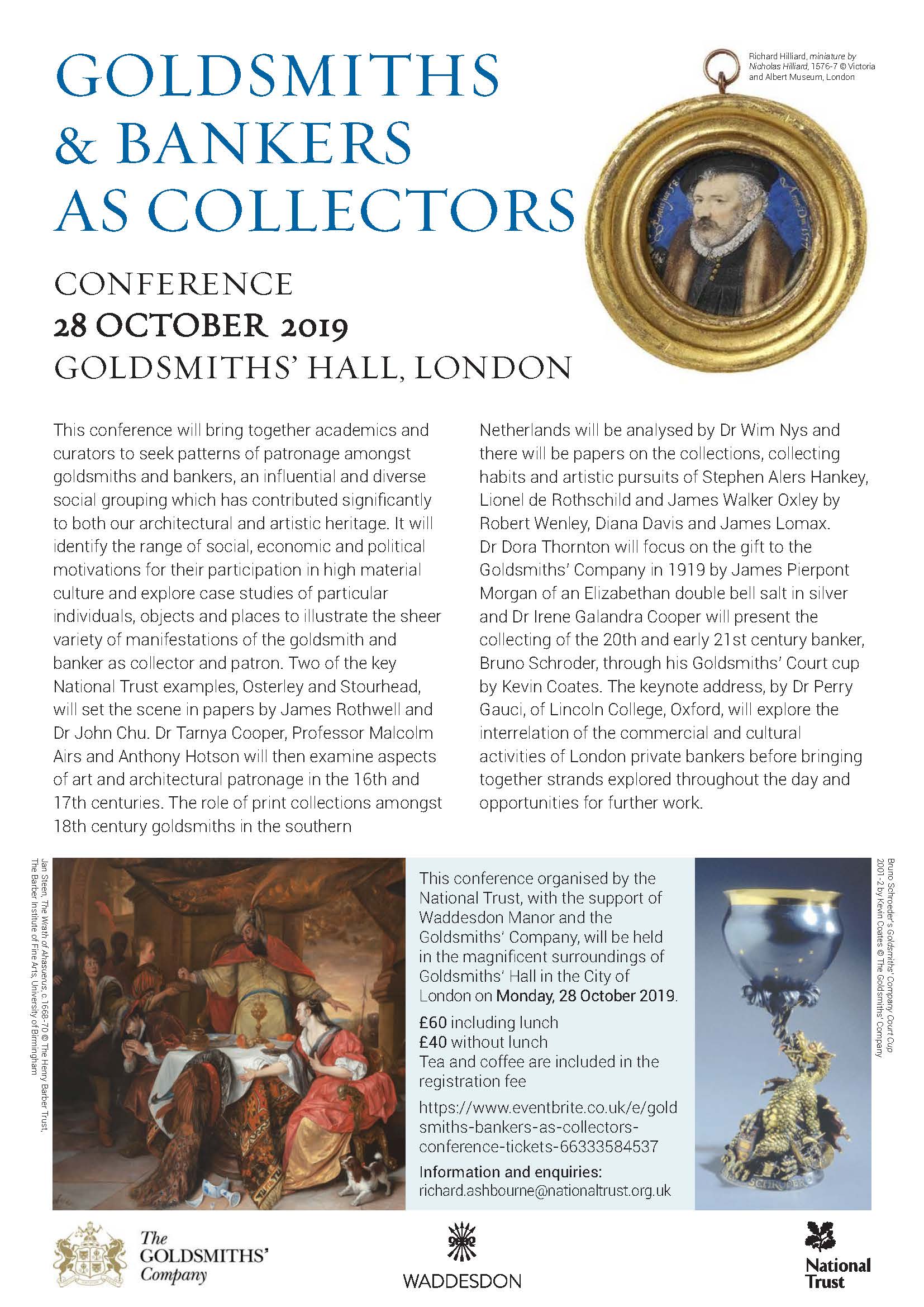 CONFERENCE - Goldsmiths & Bankers as Collectors